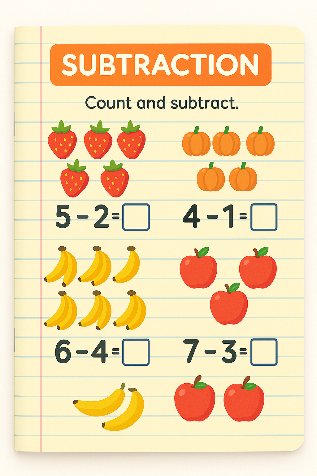 Bright Little Bees: Math Practice Workbook (Ages 3β6)