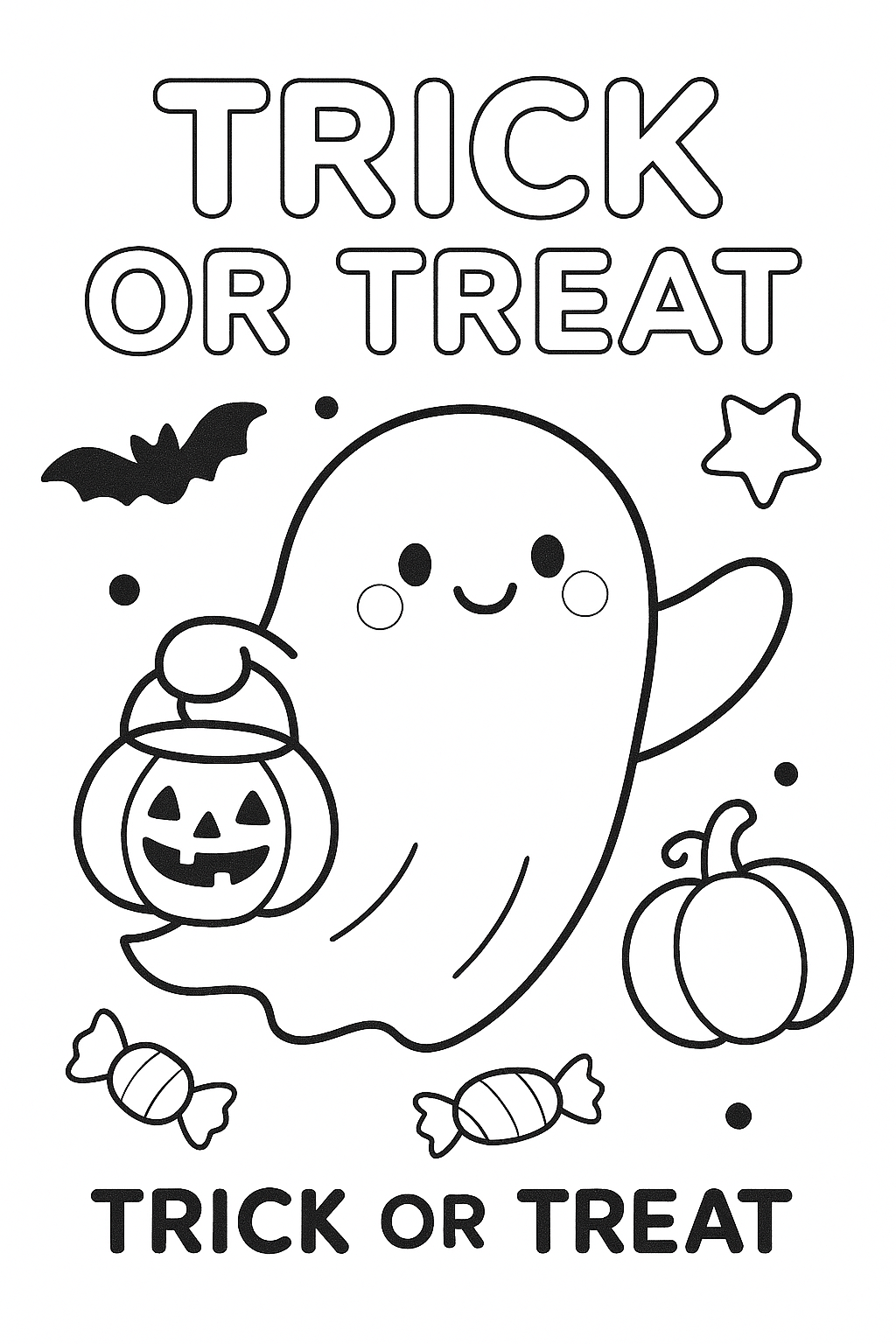 Bright Little Bees: Halloween Tracing & Activity Book – Fun Printable Learning for Kids Ages 3–6 | Letter & Number Tracing, Mazes, and Halloween Coloring Pages