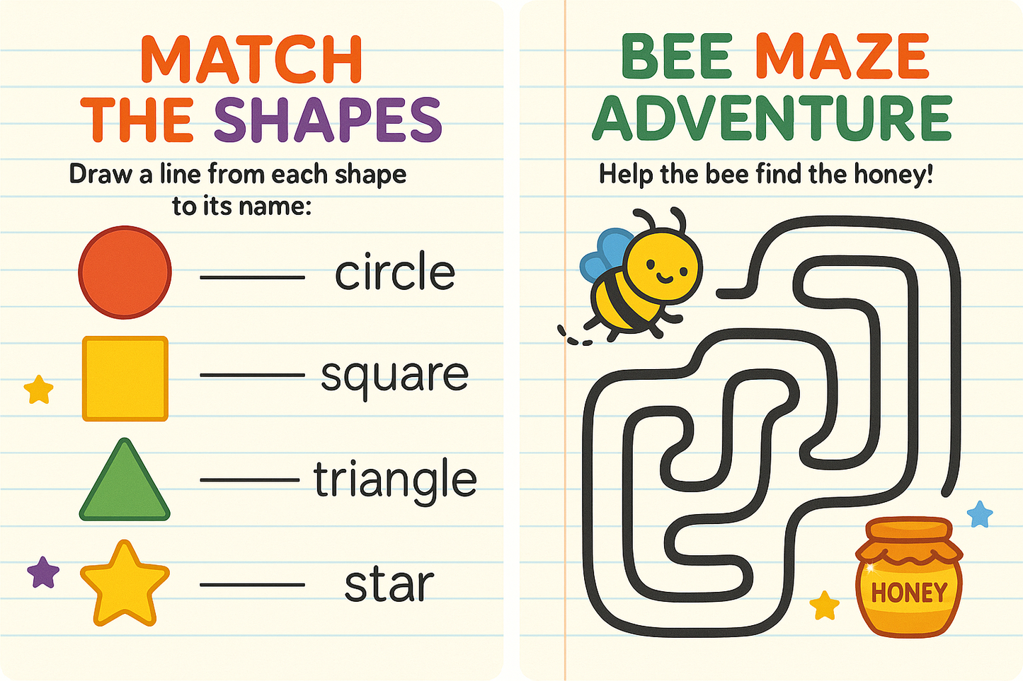 Bright Little Bees: Learning Activities for Preschoolers (Ages 3-6)